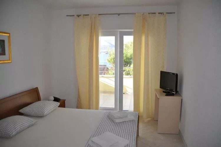 Apartments Villa Moonlight - One Bedroom Apartment with Sea View Balcony and Terrace (Sandra)-Bedroom
