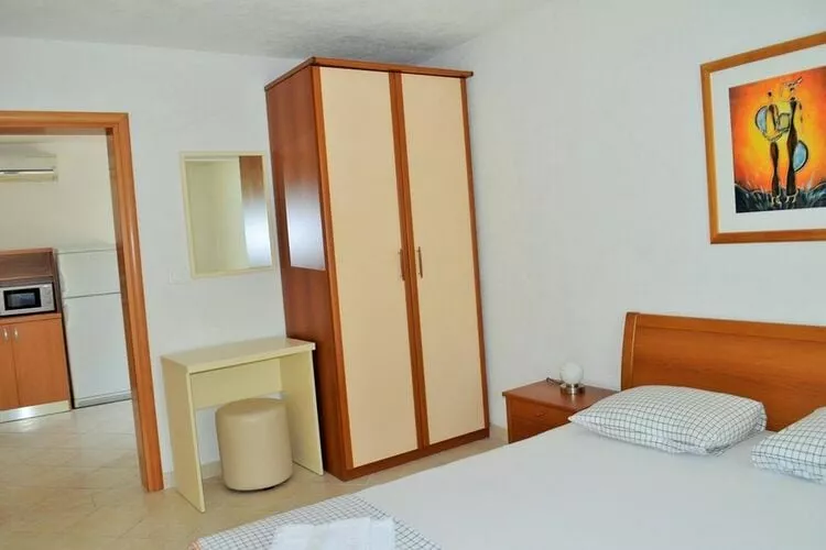 Apartments Villa Moonlight - One Bedroom Apartment with Sea View Balcony and Terrace (Sandra)-Bedroom