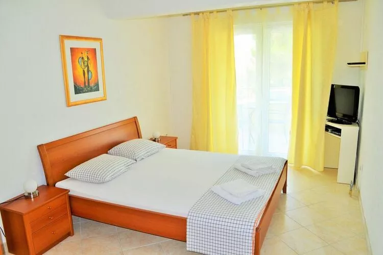 Apartments Villa Moonlight - One Bedroom Apartment with Sea View Balcony and Terrace (Sandra)-Bedroom