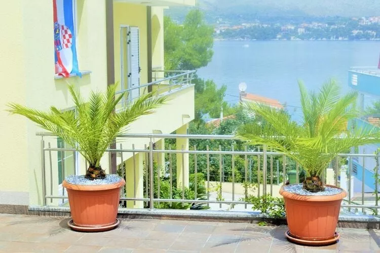 Apartments Villa Moonlight - One Bedroom Apartment with Sea View Balcony and Terrace (Sandra)-Terrace