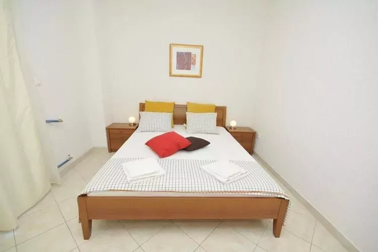Apartments Villa Moonlight - One Bedroom Apartment with Sea View Terrace and Balcony (Mia)-Bedroom