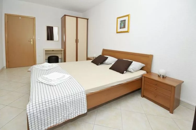 Apartments Villa Moonlight - One Bedroom Apartment with Sea View Balcony (Junior)-Bedroom