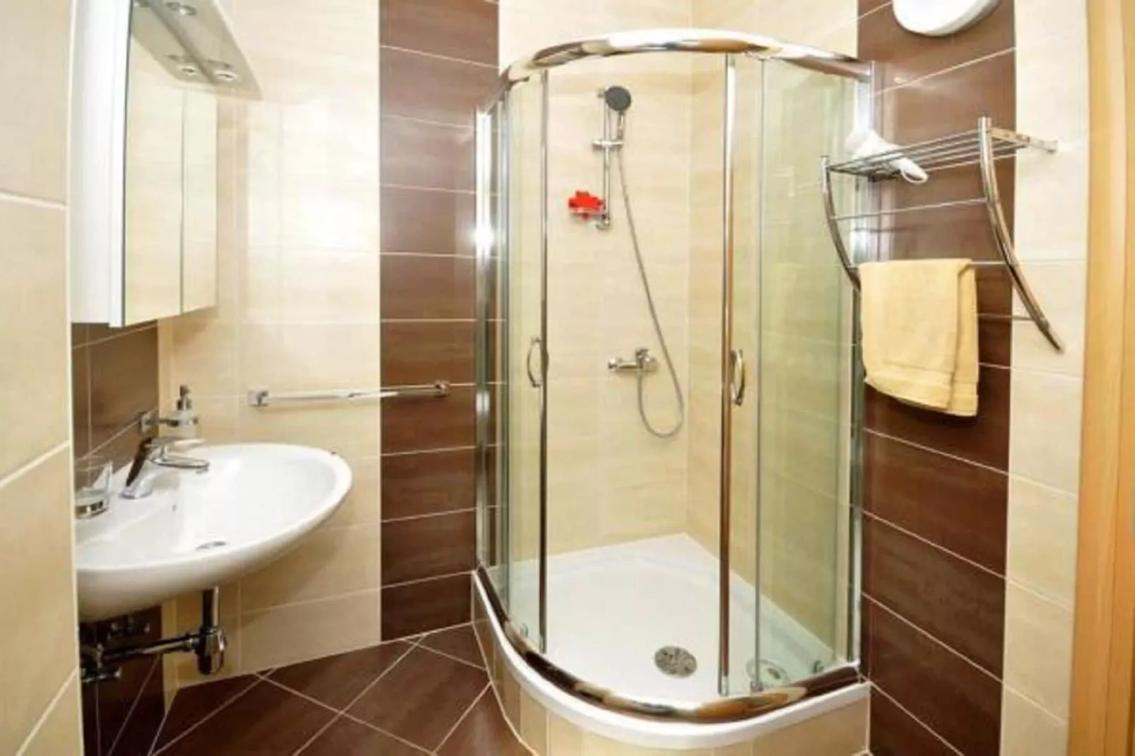 Apartments Villa Moonlight - Standard One Bedroom Apartment with Balcony (Alice)-Bathroom