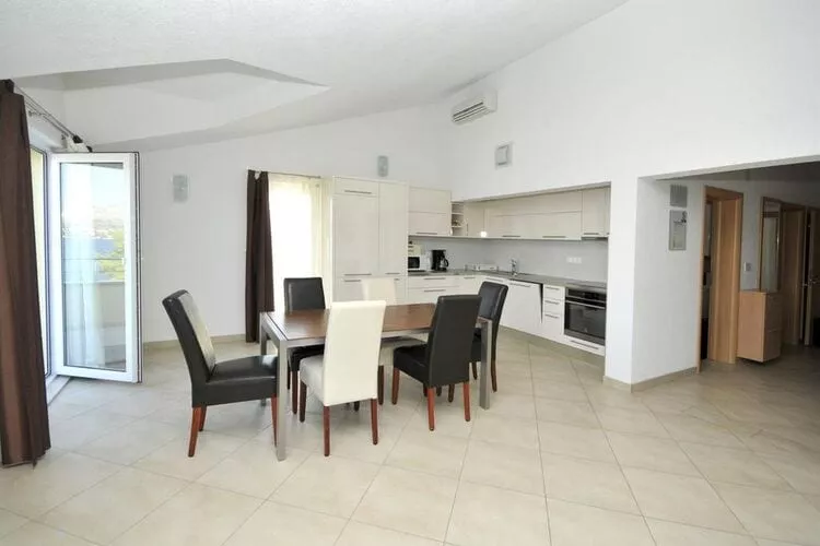 Apartments Villa Moonlight - Two Bedroom Apartment with Sea View Balcony and Terrace (Delux)-Dining room