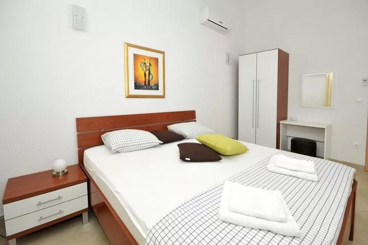Apartments Villa Moonlight - Two Bedroom Apartment with Sea View Balcony and Terrace (Delux)-Bedroom