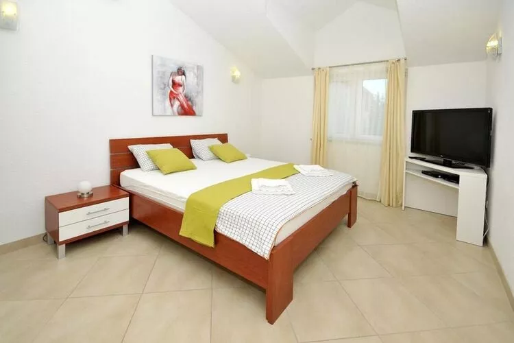 Apartments Villa Moonlight - Two Bedroom Apartment with Sea View Balcony and Terrace (Delux)-Bedroom