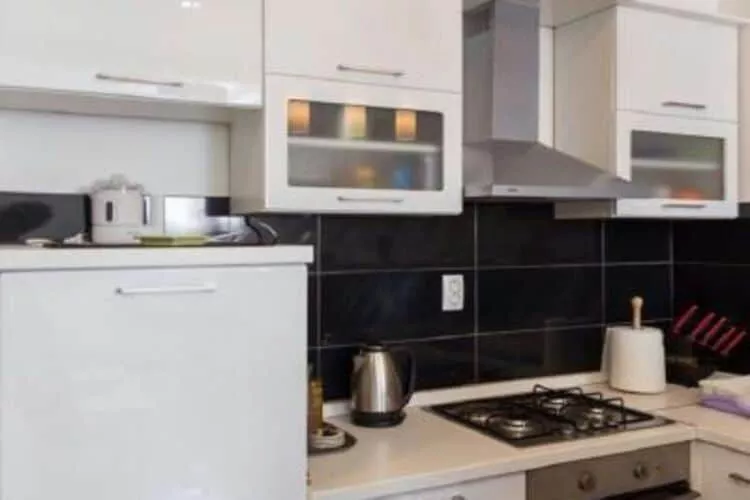 Aquarium Duplex - Duplex Two-Bedroom Apartment with Terrace-Cuisine