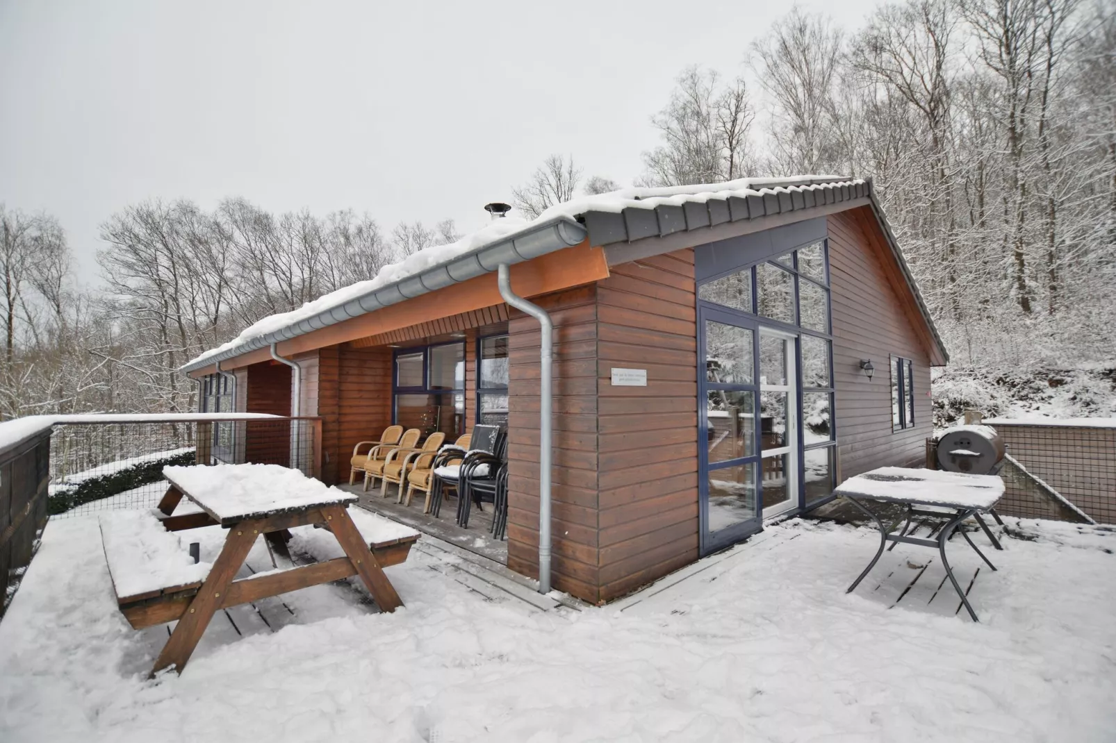 Opaal-Außenbereich Winter