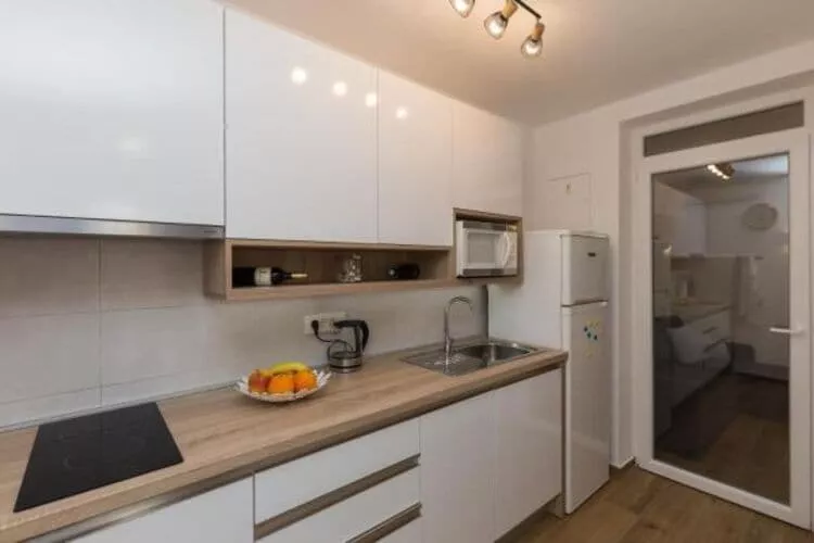 Apartment Hitri - One Bedroom Apartment with Terrace and Garden View-Kitchen