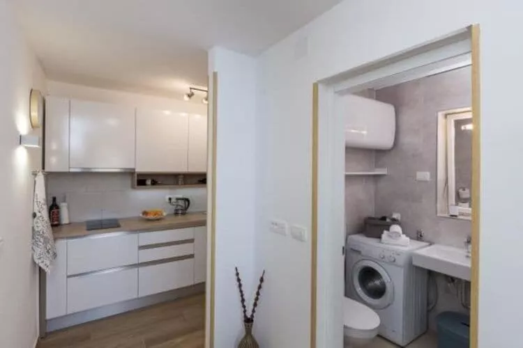 Apartment Hitri - One Bedroom Apartment with Terrace and Garden View-Kitchen