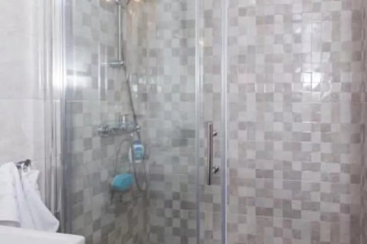 Apartment Hitri - One Bedroom Apartment with Terrace and Garden View-Bathroom