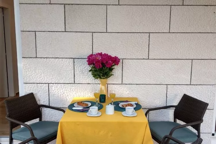 Apartment Hitri - One Bedroom Apartment with Terrace and Garden View-Terrace