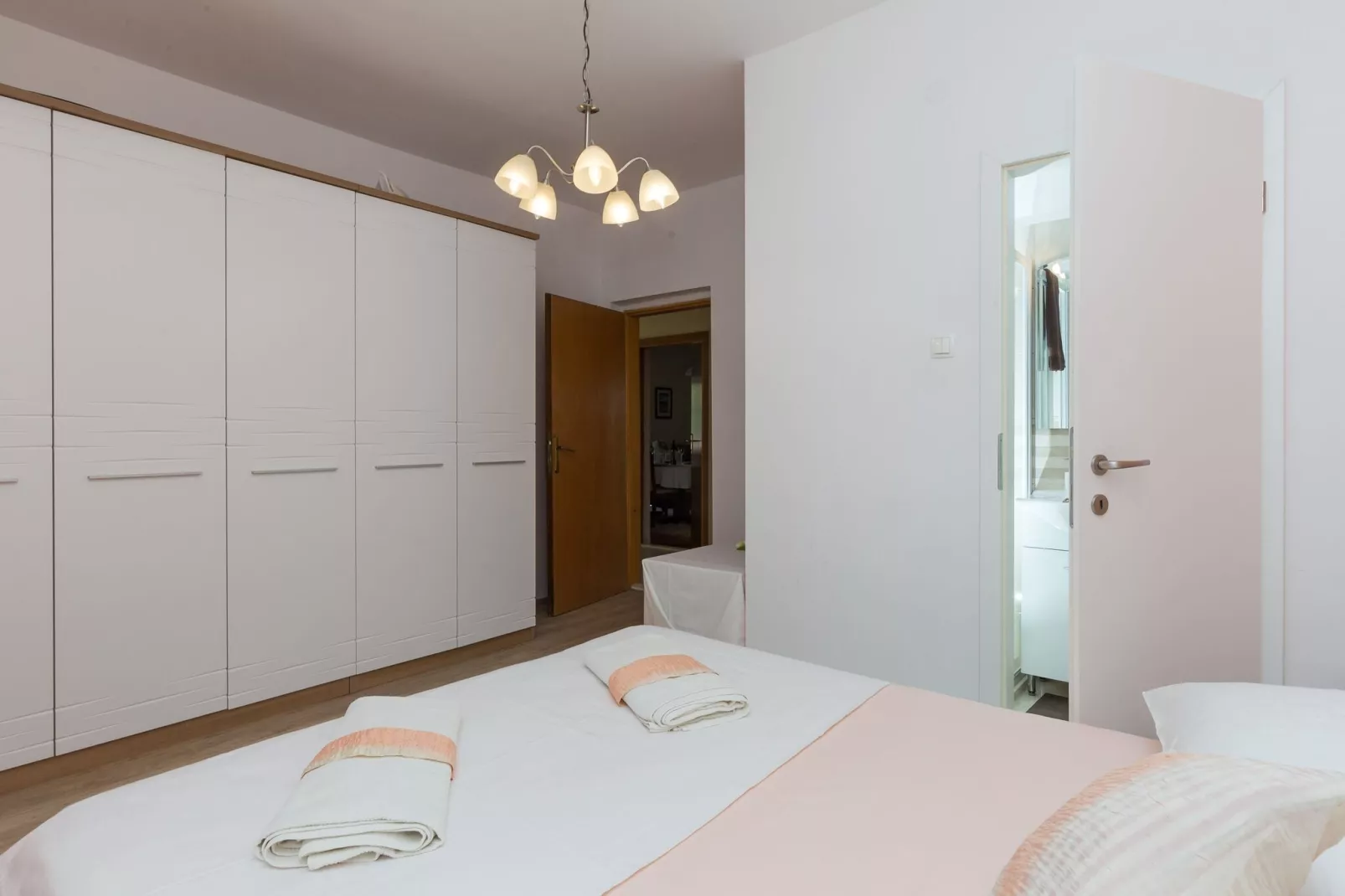 Apartment Ani - Two Bedroom Apartment with Terrace and Garden View-Bedroom