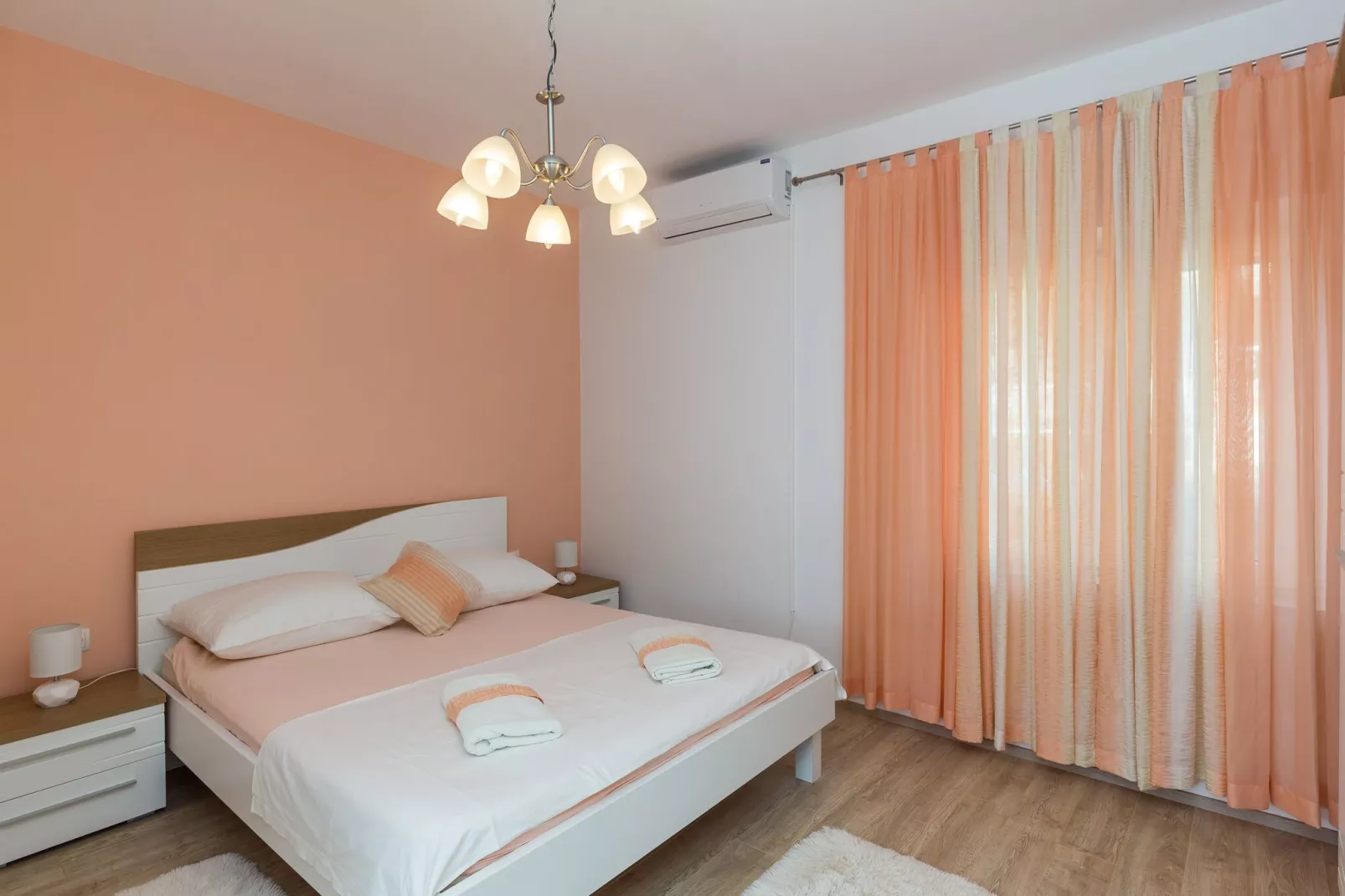 Apartment Ani - Two Bedroom Apartment with Terrace and Garden View-Bedroom