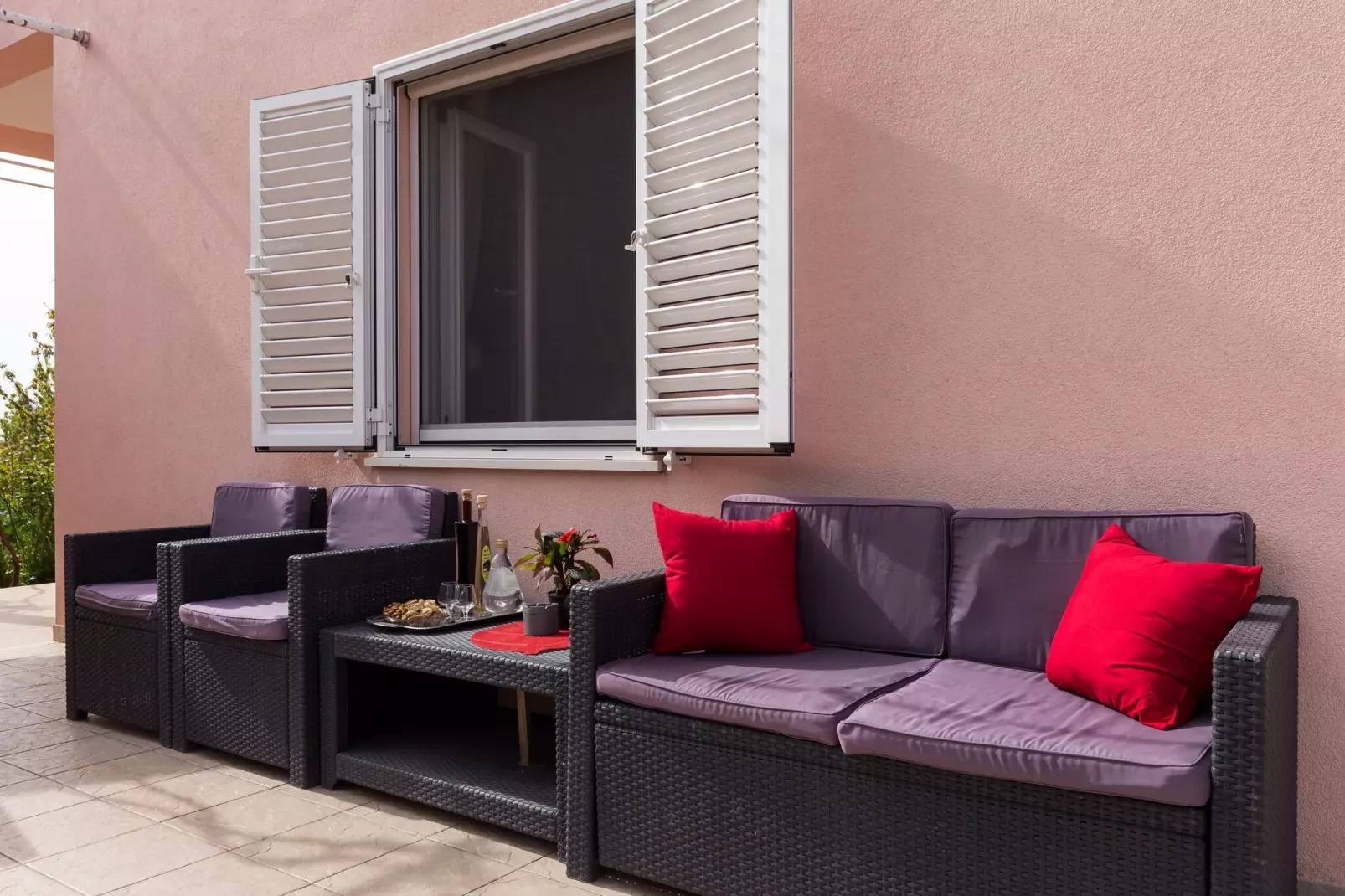 Apartment Ani - Two Bedroom Apartment with Terrace and Garden View-Terrace