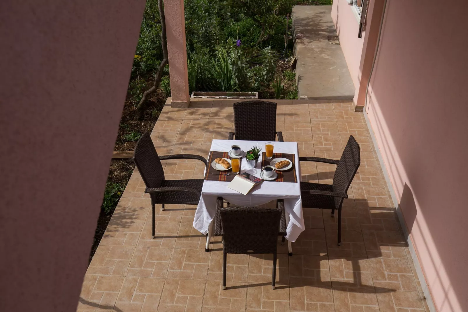 Apartment Ani - Two Bedroom Apartment with Terrace and Garden View-Terrace
