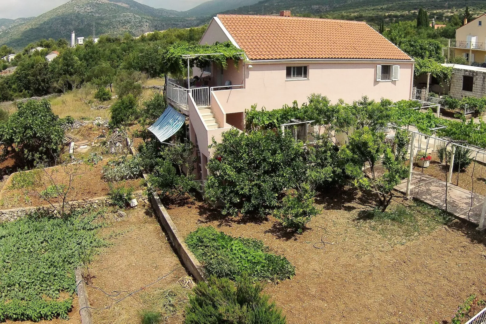 Apartment Ani - Two Bedroom Apartment with Terrace and Garden View-Outdoor
