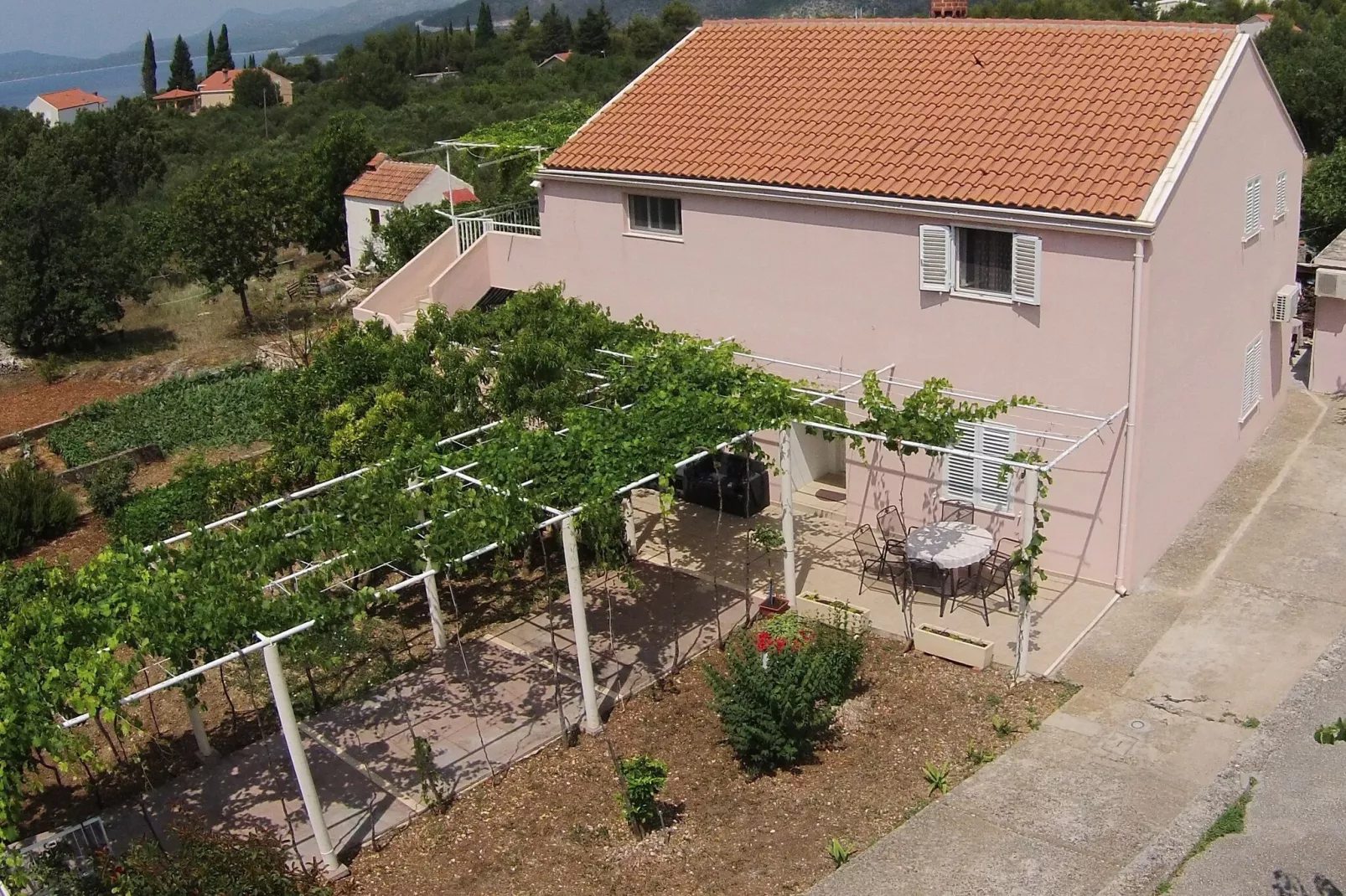 Apartment Ani - Two Bedroom Apartment with Terrace and Garden View-Outdoor