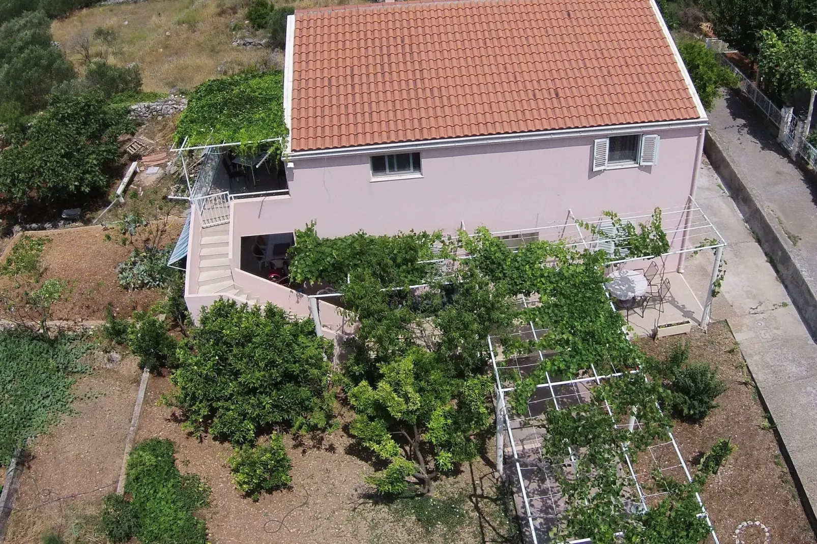 Apartment Ani - Two Bedroom Apartment with Terrace and Garden View-Outdoor