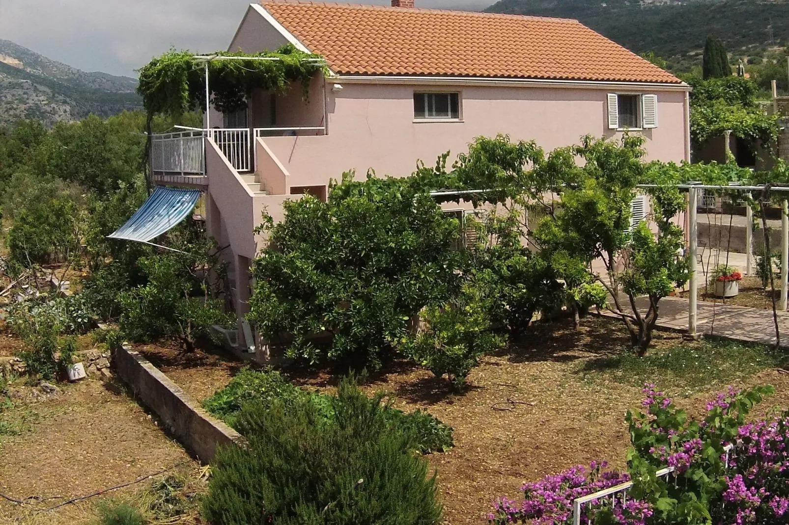 Apartment Ani - Two Bedroom Apartment with Terrace and Garden View-Outdoor