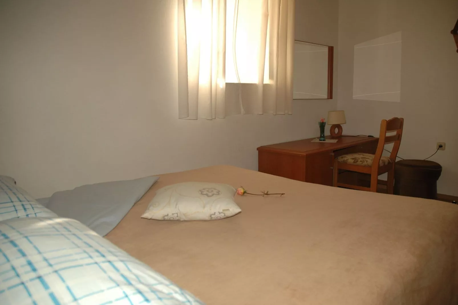 Apartment Vukorep - Two Bedroom Apartment with Terrace and Field View-Bedroom