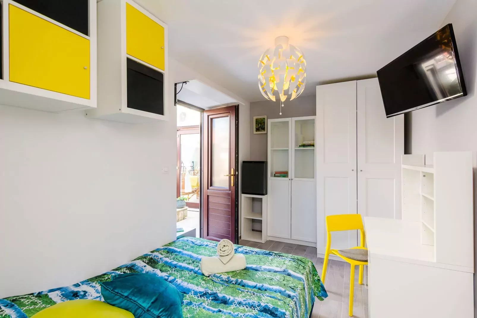 Apartment & Room Sunset Beach - Double Room-Bedroom