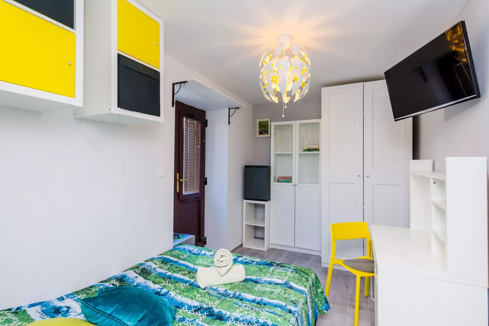 Apartment & Room Sunset Beach - Double Room-Bedroom