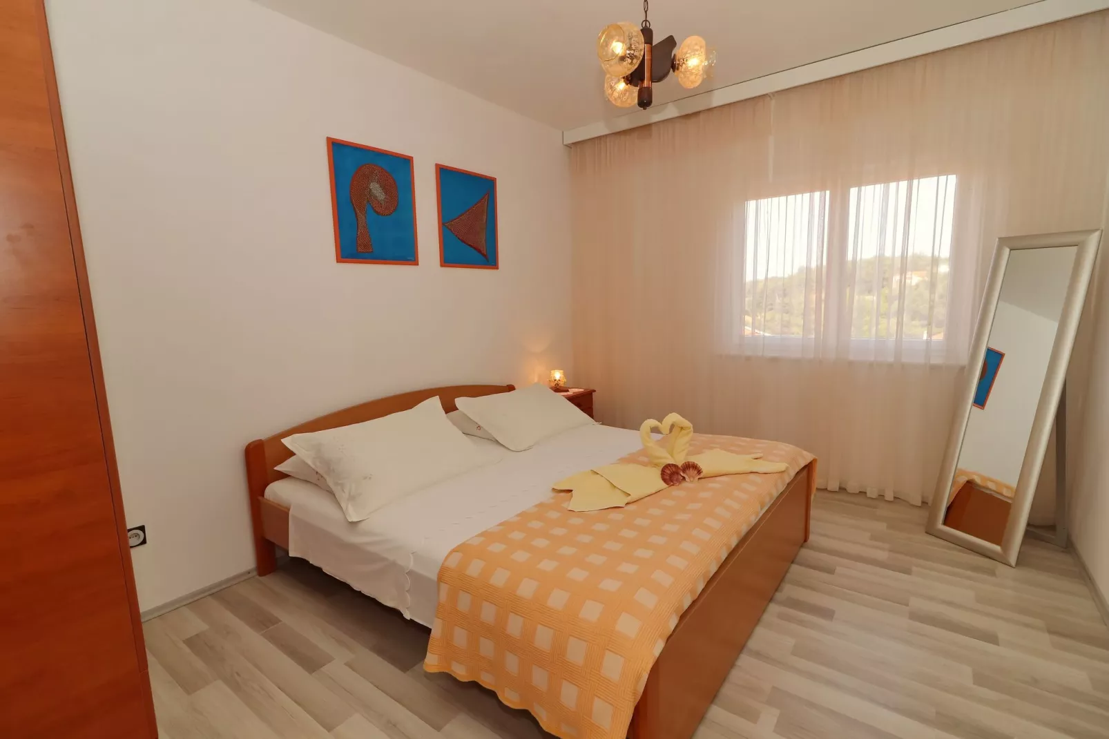 Apartments Villa Marijana - Two Bedroom Apartment with Terrace and Sea View (Marijana 1)-Bedroom