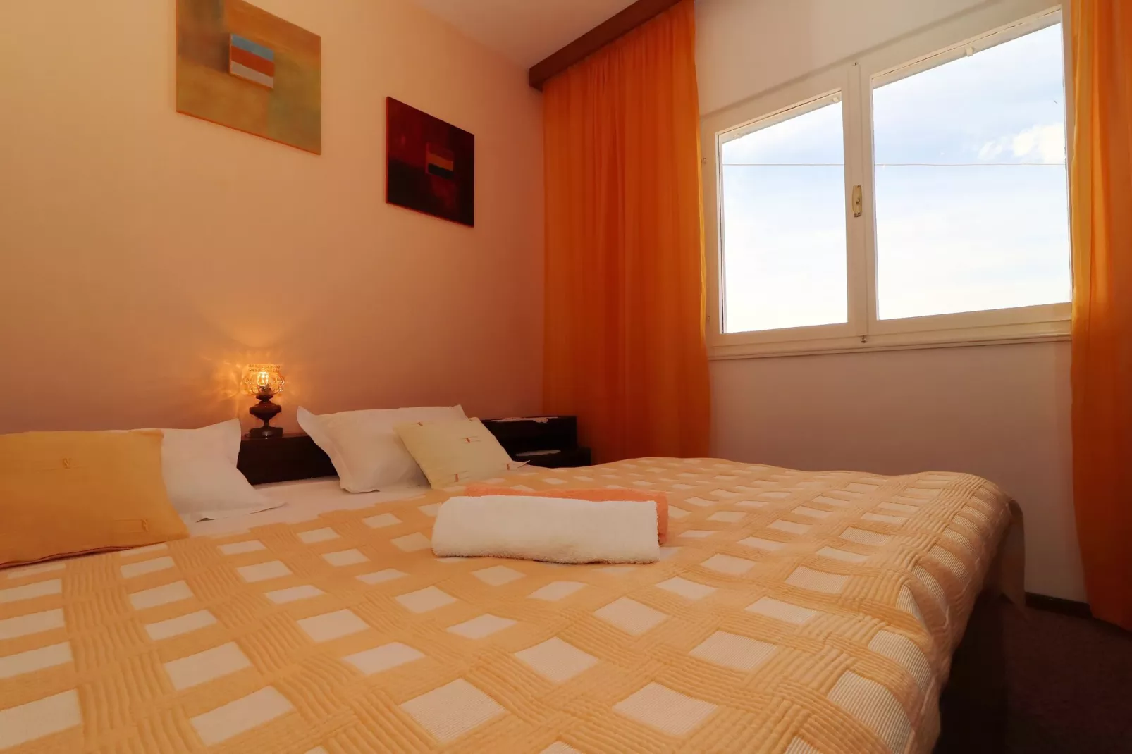 Apartments Villa Marijana - Two Bedroom Apartment with Terrace and Sea View (Marijana 1)-Bedroom