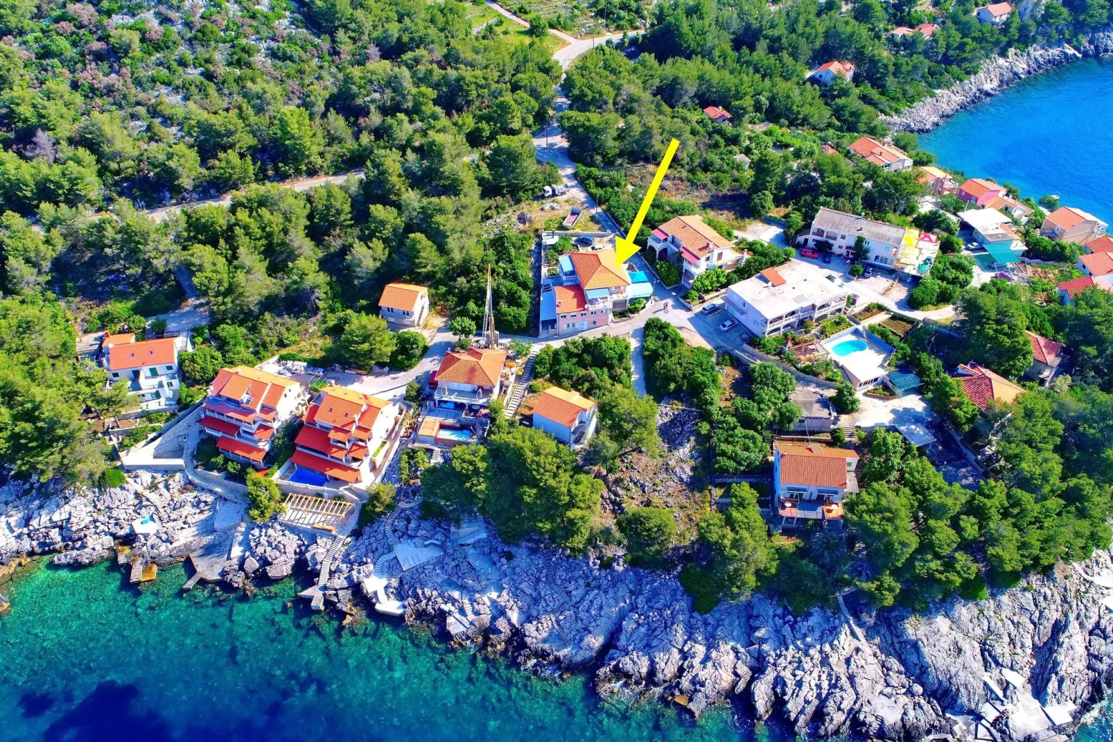 Apartments Villa Marijana - Two Bedroom Apartment with Terrace and Sea View (Marijana 1)-View