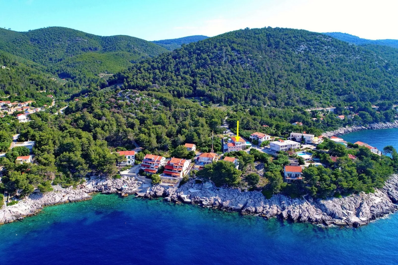 Apartments Villa Marijana - Two Bedroom Apartment with Terrace and Sea View (Marijana 1)-View