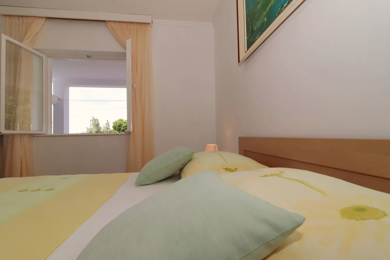 Apartments Villa Marijana - One Bedroom Apartment with Terrace and Garden View (Marijana 3)-Chambre