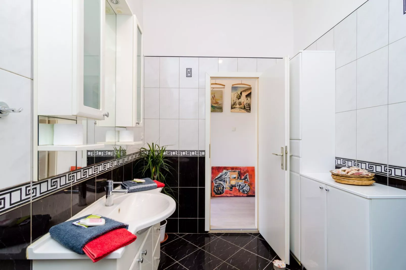 Apartment Caceris -  Comfort Studio Apartment with Terrace-Salle de bain