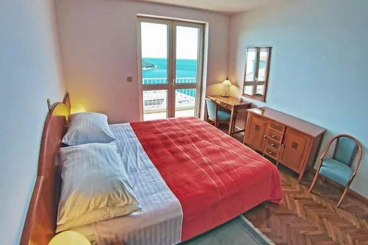 Apartments Sipa - Comfort Two Bedroom Apartment with Balcony and Sea View (Apartman B)-Bedroom