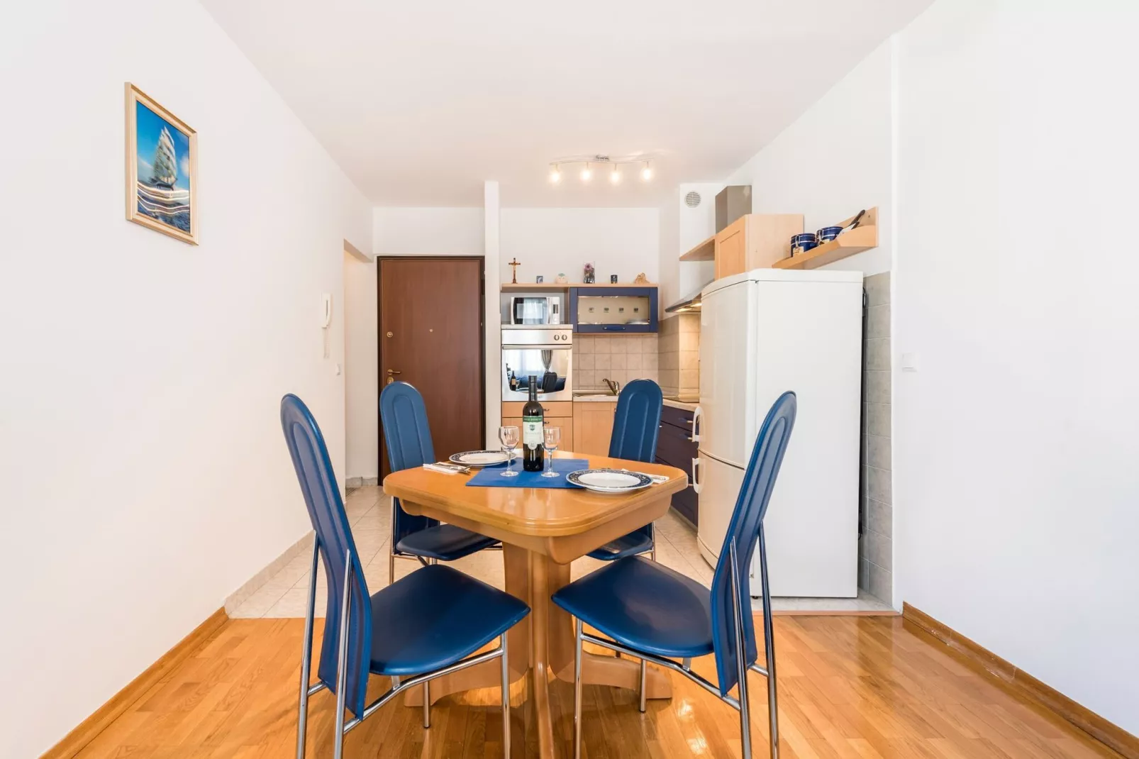 Apartment Blue Lagoon (ST) - One Bedroom Apartment-Esszimmer
