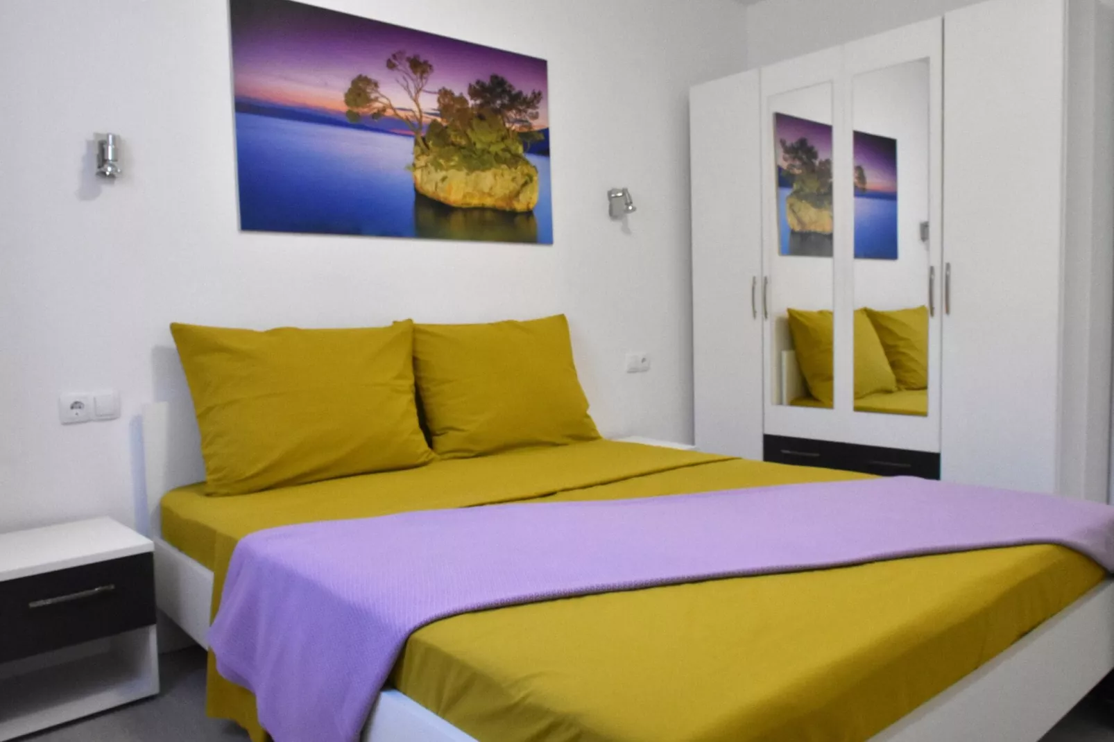Apartment Meryl (ST) - Two Bedroom Apartment with Sea View-Bedroom