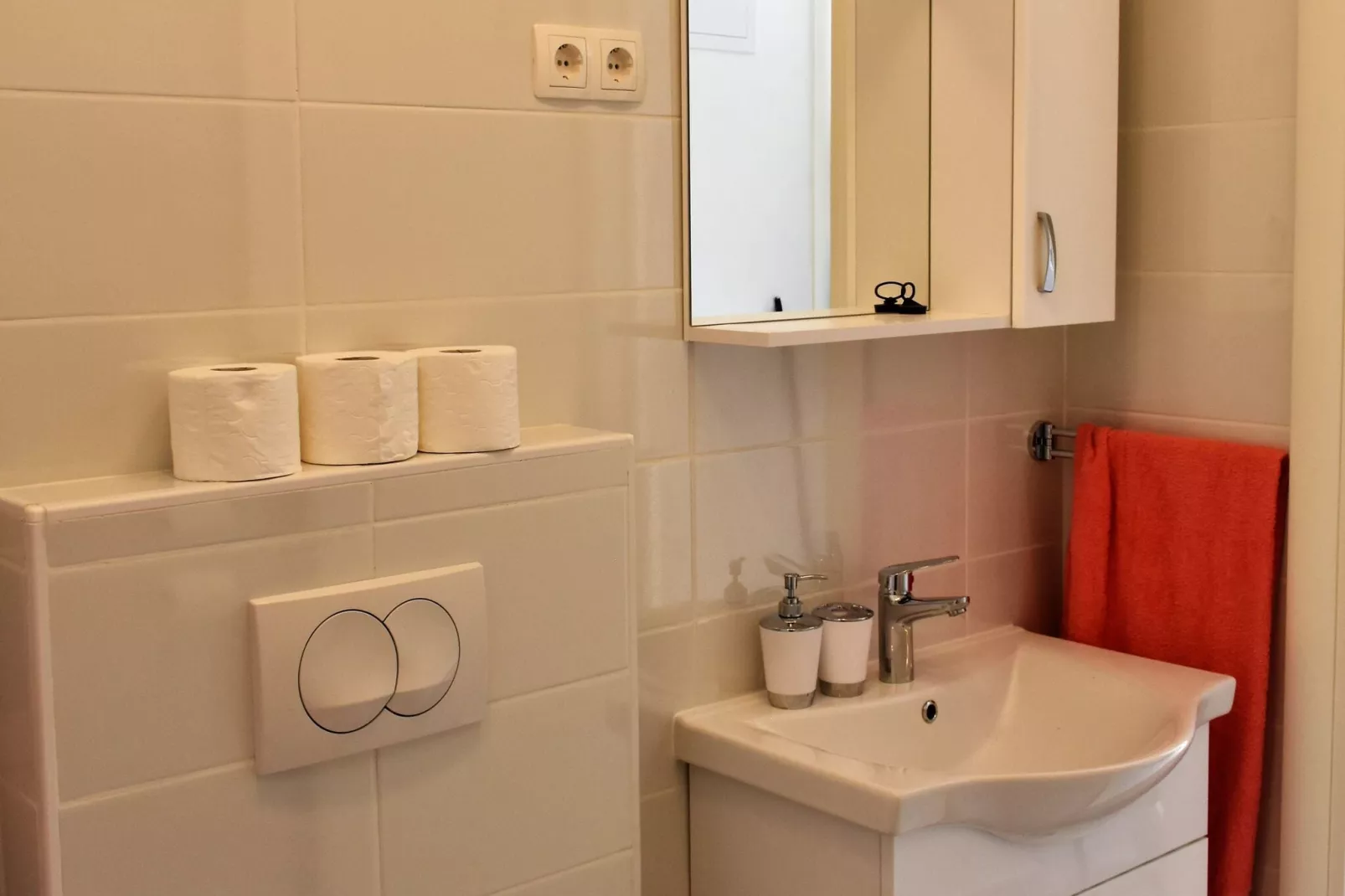 Apartment Meryl (ST) - Two Bedroom Apartment with Sea View-Bathroom