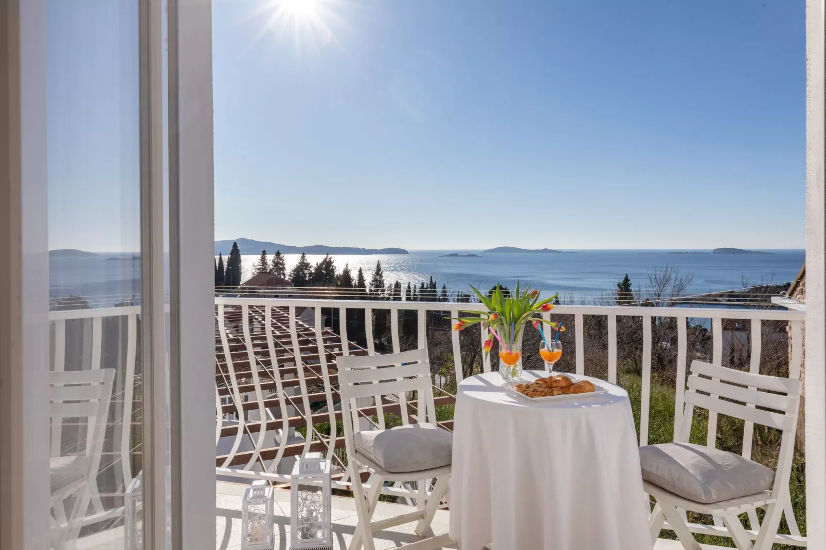 Apartments Blažević - Two Bedroom Apt with  Hot Tub-Terrace balcony