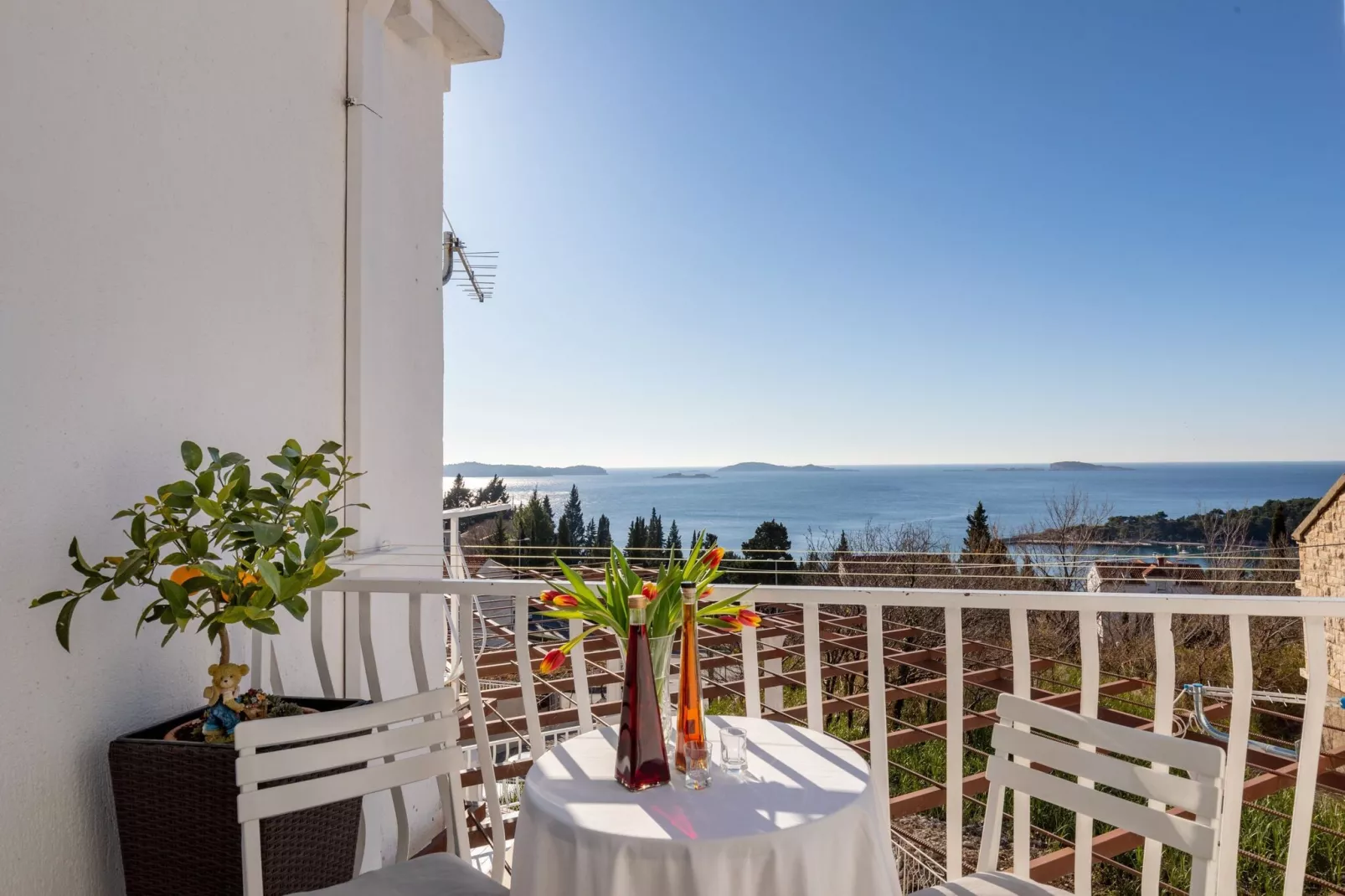Apartments Blažević - Two Bedroom Apt with  Hot Tub-Terrace balcony