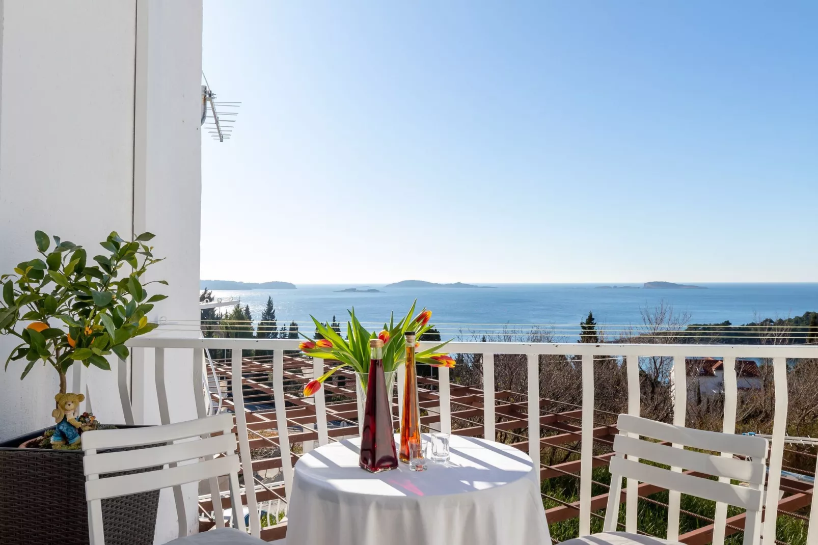 Apartments Blažević - Two Bedroom Apt with  Hot Tub-View
