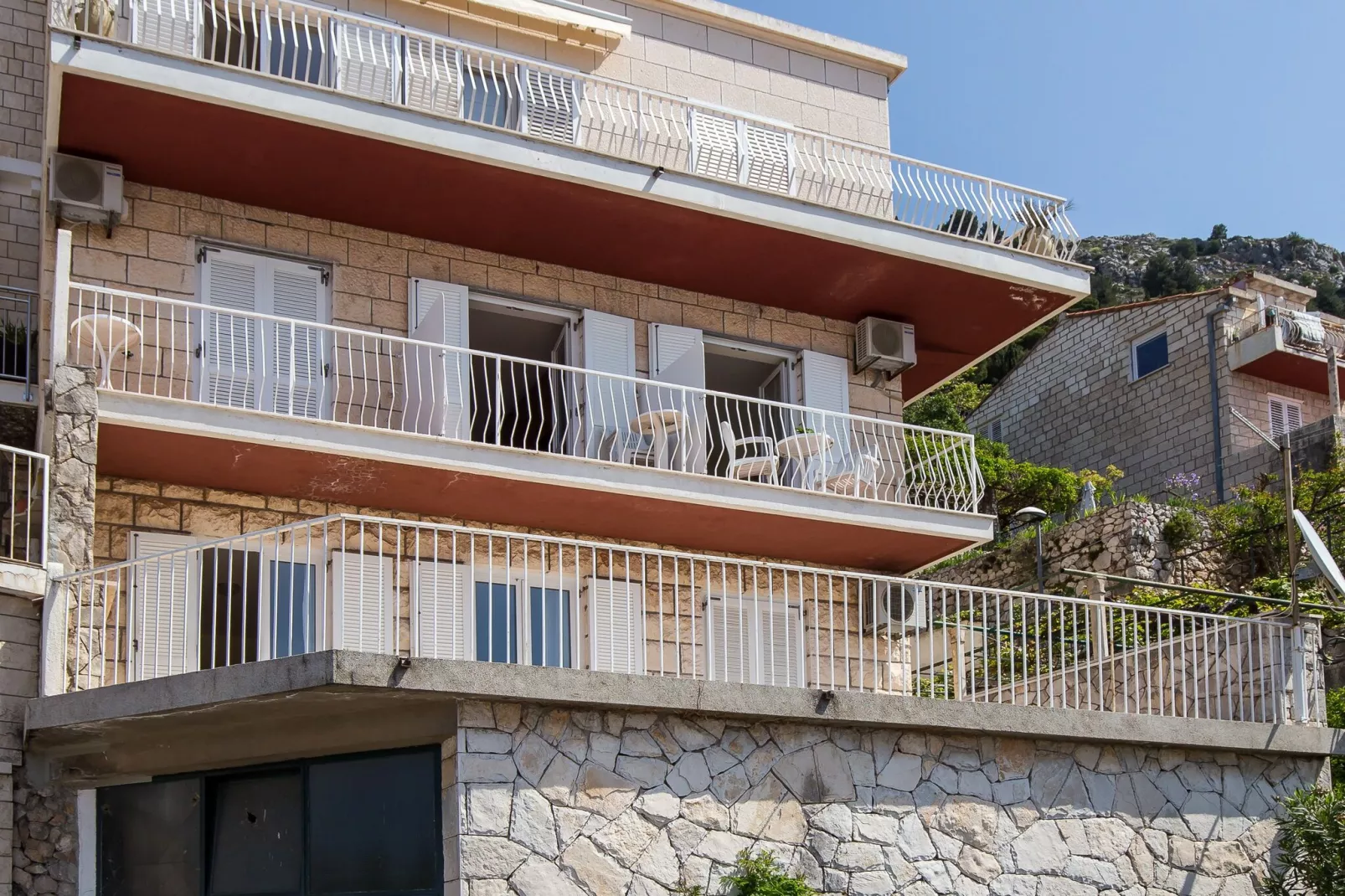 Beautiful Nest Rooms - One Bedroom Suite with Balcony and Sea view (Br. 2)-Outdoor
