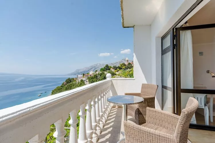 Villa Kosa - Studio Apartment with Balcony and Sea View-Terrace balcony
