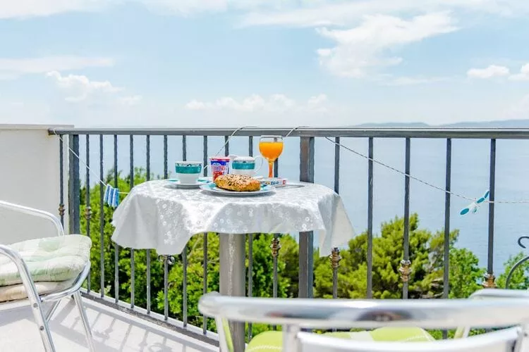 Villa Kosa - Two Bedroom Apartment with Balcony and Sea View (Roko)-Terrace balcony