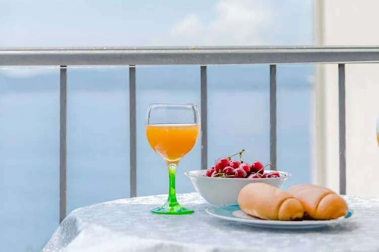 Villa Kosa - Two Bedroom Apartment with Balcony and Sea View (Roko)-Terrace balcony