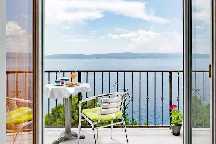 Villa Kosa - Two Bedroom Apartment with Balcony and Sea View (Roko)-Terrace balcony