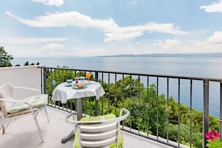 Villa Kosa - Two Bedroom Apartment with Balcony and Sea View (Roko)-Terrace balcony