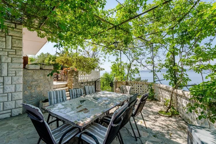 Villa Kosa - Standard Double Room With Balcony and Sea View (Soba 1-Matija)-Outdoor
