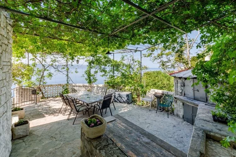 Villa Kosa - Standard Double Room With Balcony and Sea View (Soba 1-Matija)-Outdoor