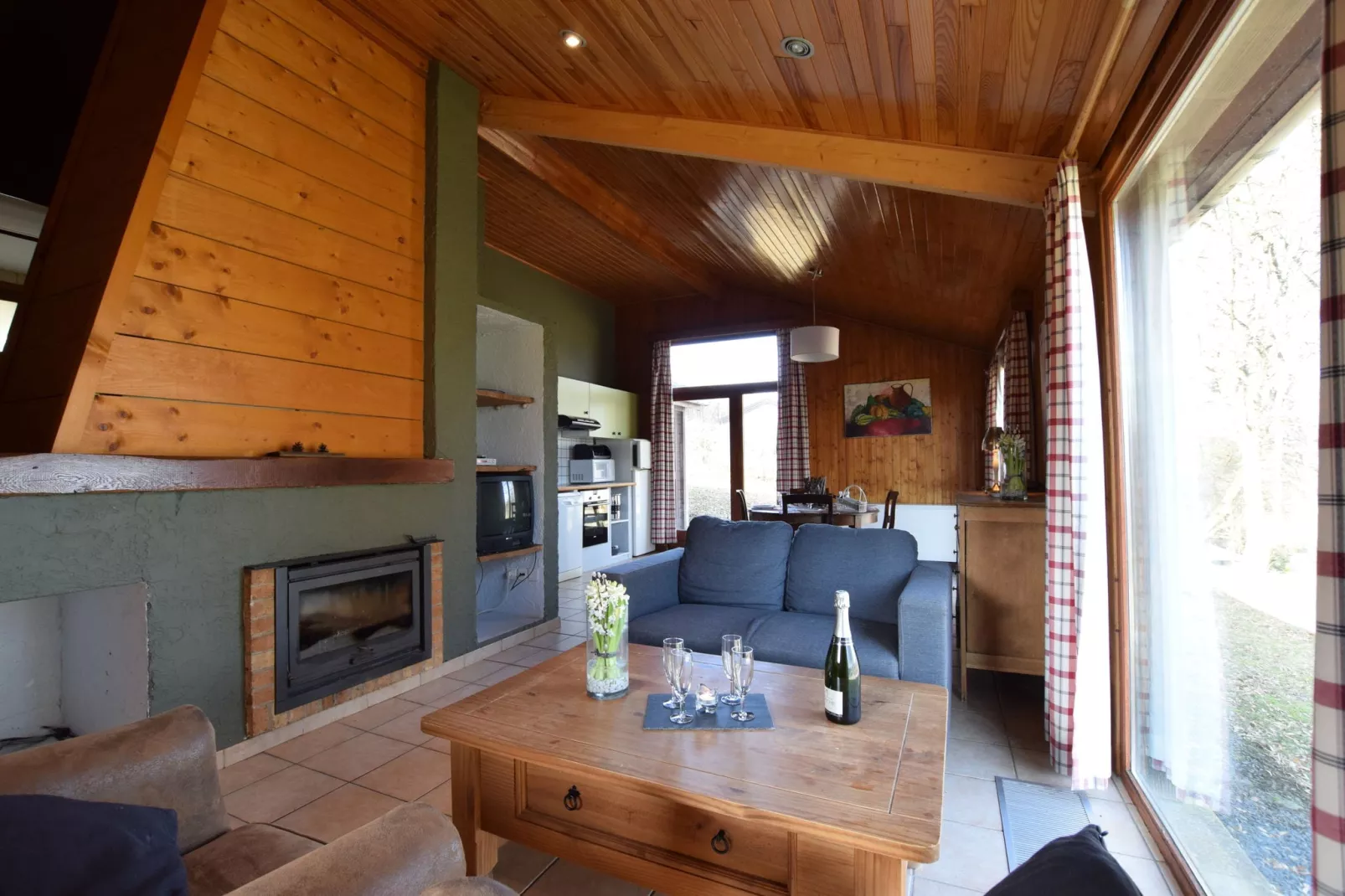 Chalet Alaska-Living room
