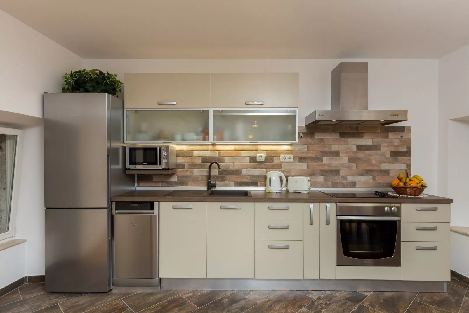 Apartment Maru Prestige - Comfort Duplex Two Bedroom Apartment-Cuisine